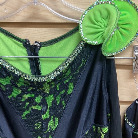 Gorgeous Ballroom Dance Dress Size Small 2-4 - Picture 9 of 11